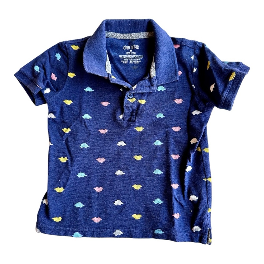 Okie Dokie 4T dinosaur polo